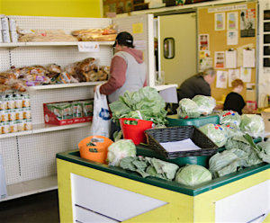 Mother Hubbard's Cupboard helps fill cupboards in Laura's community.